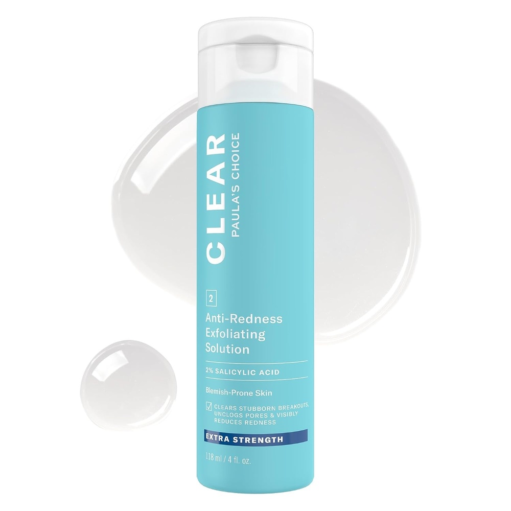 image:imagePaulas Choice CLEAR AntiRedness Exfoliating SolutionFull Size Extra Strength