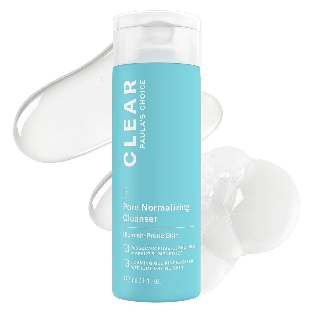 image:imagePaulas Choice CLEAR Pore Normalizing Acne Facial Cleanser6 Ounce Pack of 1