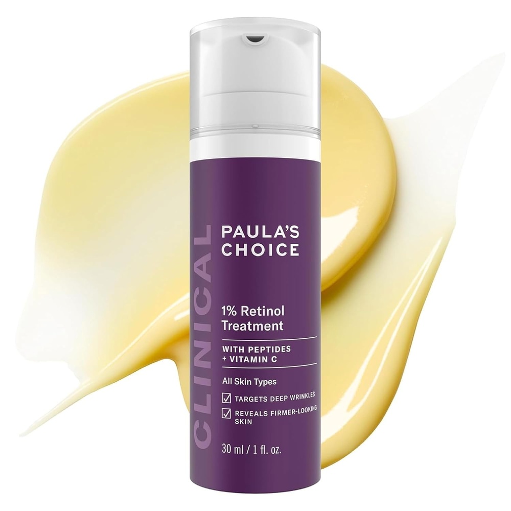 image:imagePaulas Choice CLINICAL 1 Retinol Face Treatment with Peptides1 Ounce Pack of 1