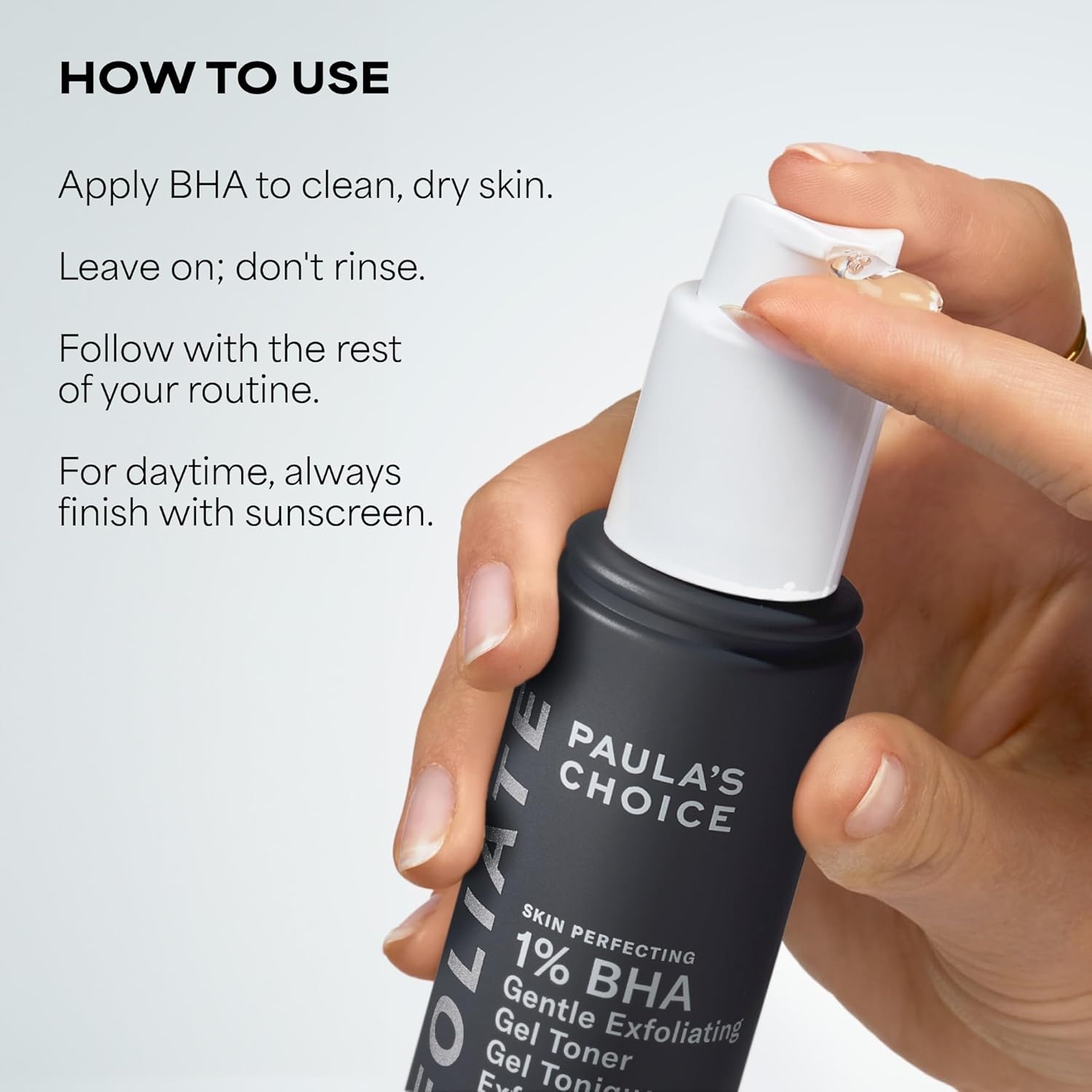 image:imagePaulas Choice SKIN PERFECTING 1 BHA Exfoliating Gel Toner 33 Fl Oz