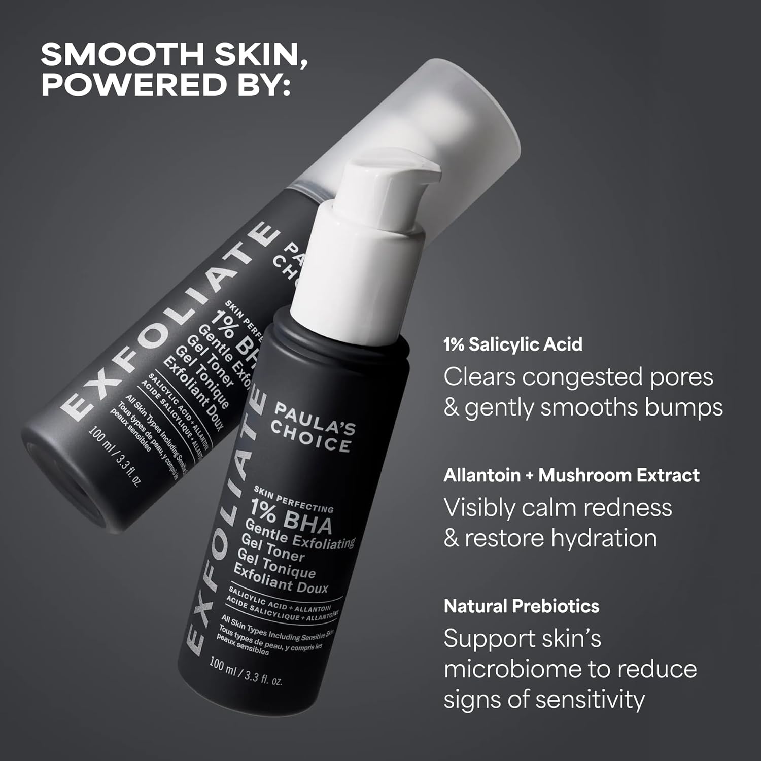 image:imagePaulas Choice SKIN PERFECTING 1 BHA Exfoliating Gel Toner 33 Fl Oz