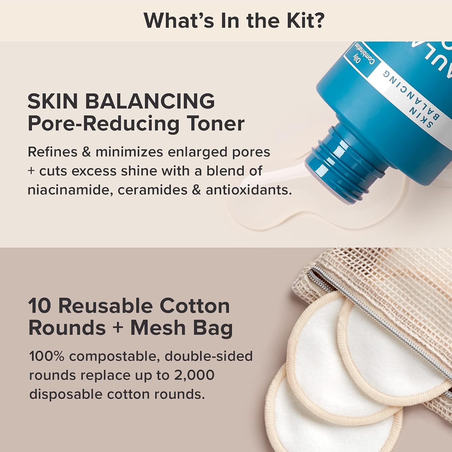image:imagePaulas Choice Skin Balancing PoreReducing Toner amp Reusable Cotton Pads