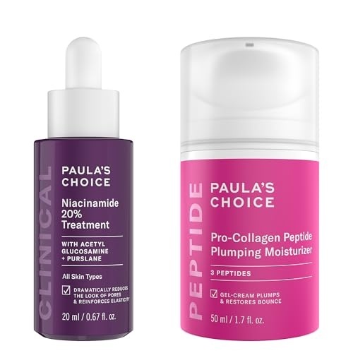 image:imagePaulas Choice Peptide Plumping Moisturizer amp 20 Niacinamide Face Serum