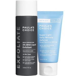 Paula’s Choice 2% BHA Liquid Exfoliant & Wrinkle Defense SPF 30