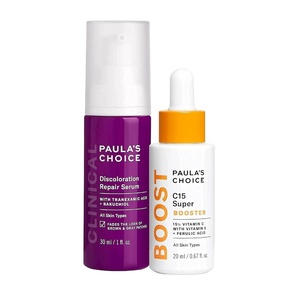 Paula’s Choice Discoloration Repair Serum & BOOST C15 Vitamin C Serum