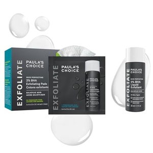 Paula’s Choice Travel 2% BHA Liquid Exfoliant & 2% BHA Toner Pads 10 Count