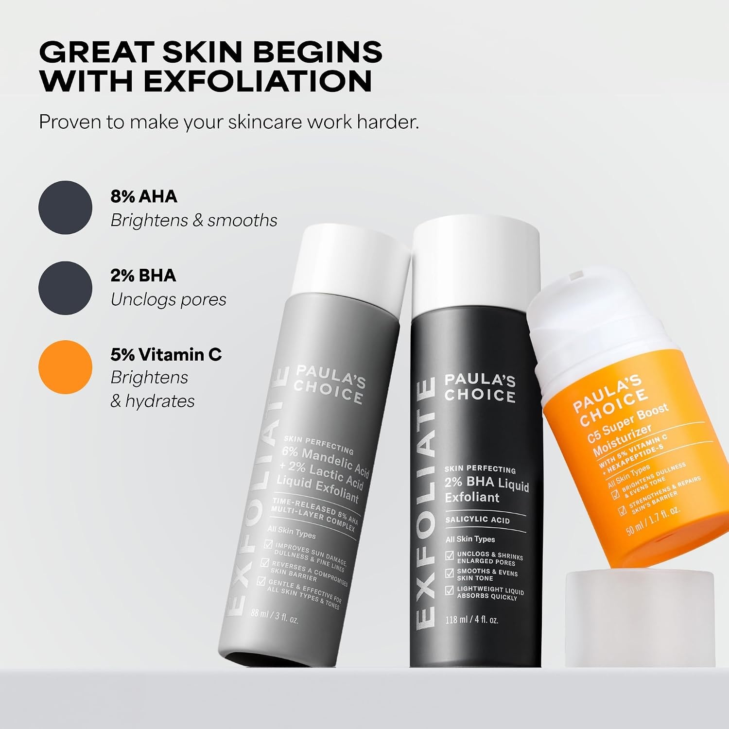 image:imagePaulas Choice C5 Super Boost Face Moisturizer with 5 Vitamin C17 Fl Oz Pack of 1