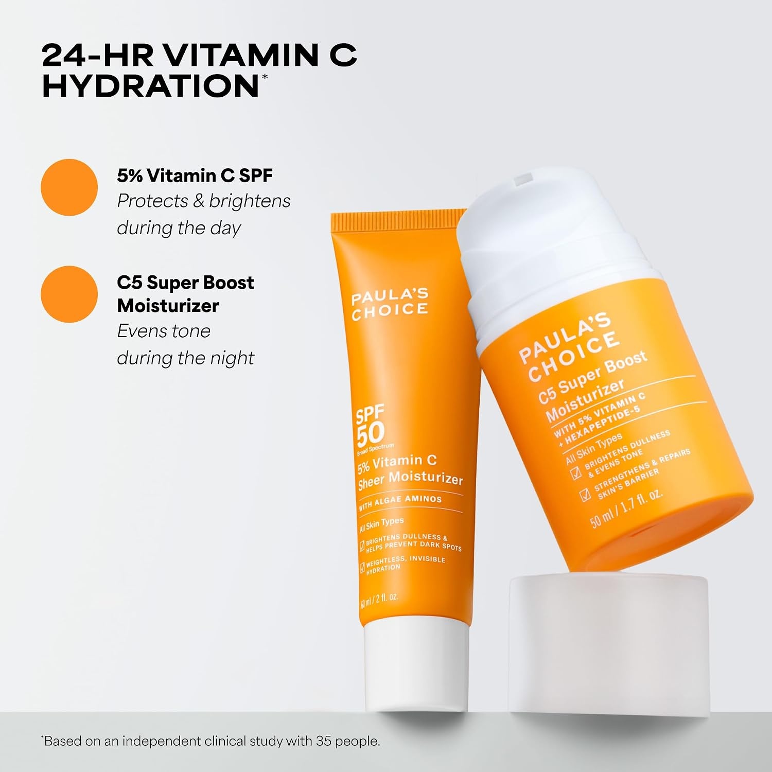 image:imagePaulas Choice C5 Super Boost Face Moisturizer with 5 Vitamin C17 Fl Oz Pack of 1