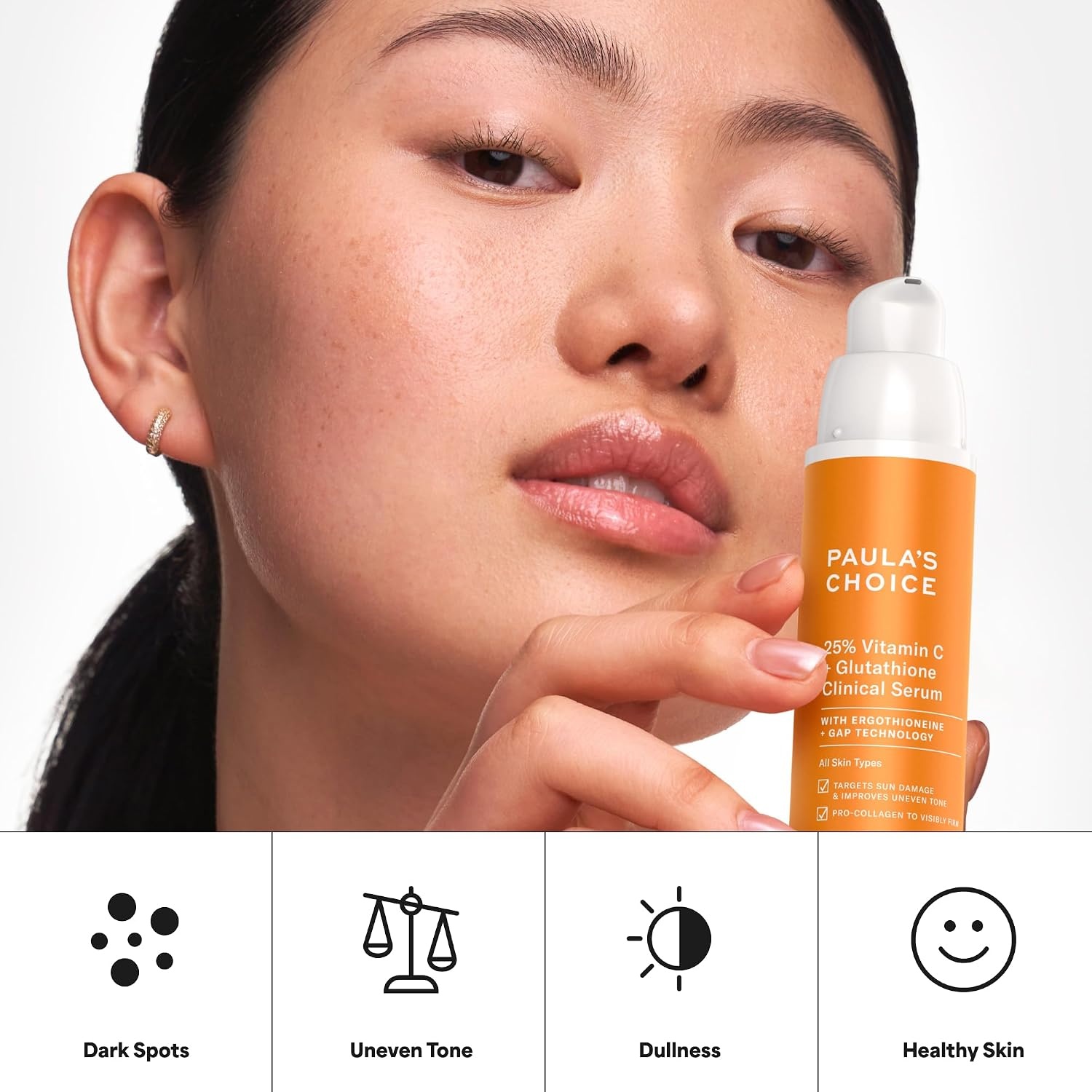 image:imagePaulas Choice 25 Vitamin C Serum with Glutathione amp Antioxidants 1 Fl Oz
