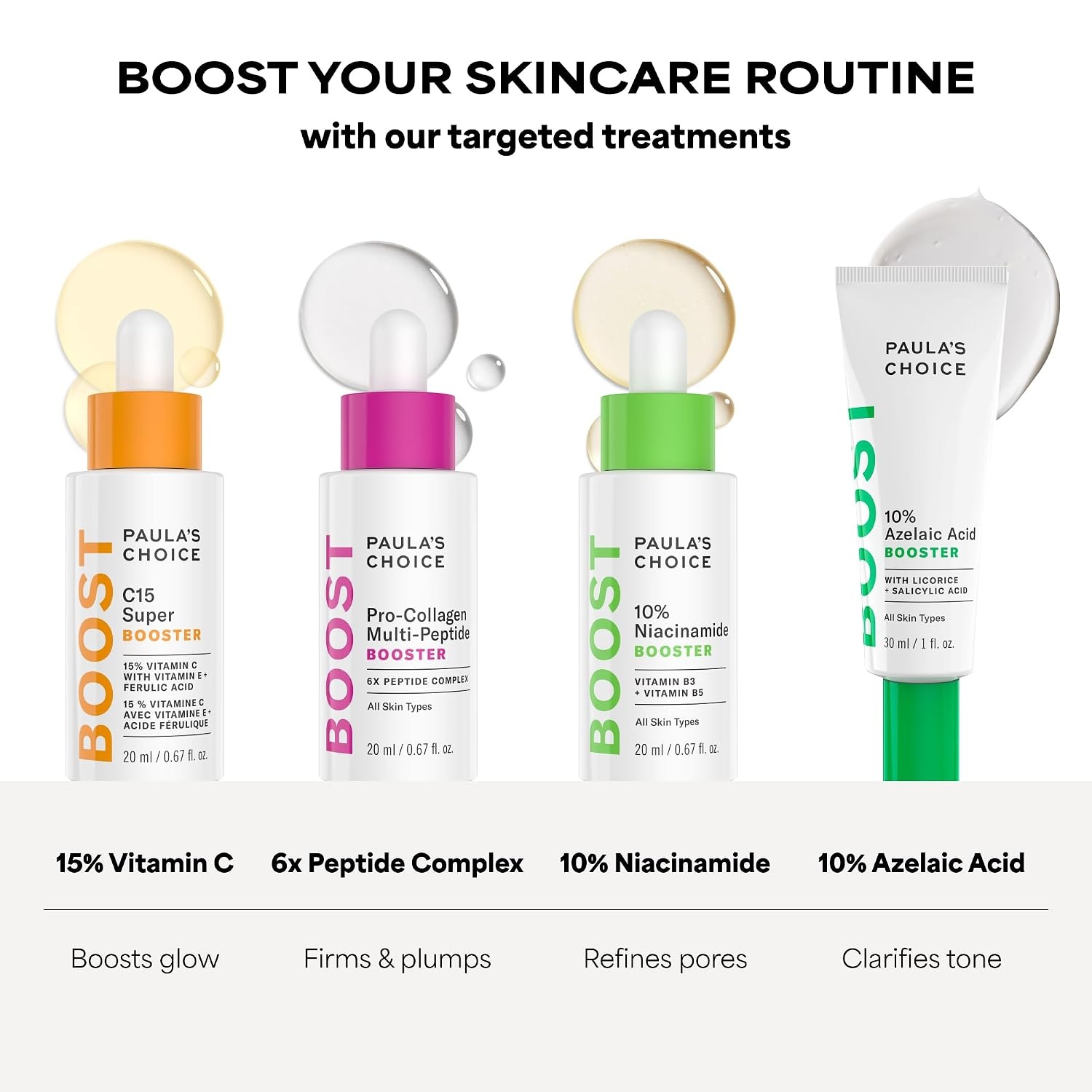 image:imagePaulas Choice ProCollagen MultiPeptide Booster Face Serum 067 Fl Oz