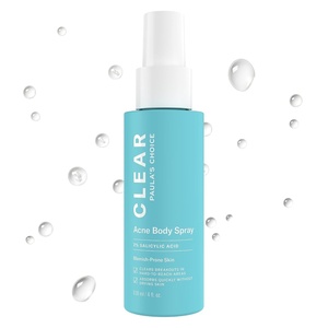 Paula’s Choice CLEAR Salicylic Acid Exfoliating Body Acne Spray, 4 Fl Oz