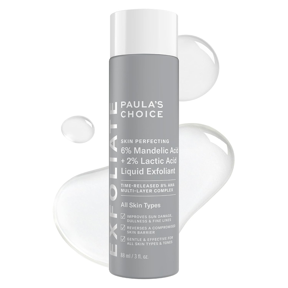 image:imagePaulas Choice 6 Mandelic  2 Lactic Acid Liquid Exfoliant3 Fl Oz Pack of 1